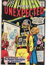 Tales Of The Unexpected 73 1962 DC Comics F+ 6.5 Space Ranger Cryll picture