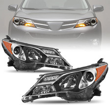 Halogen Headlight Assembly Fit for 2013-2015 Toyota RAV4 RAV-4 picture
