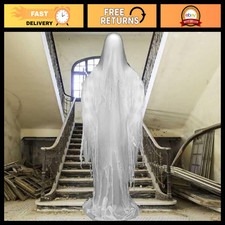 6ft Animated Ghost Prop - Spooky Halloween Decoration, Creepy Motion Sensor Effe picture
