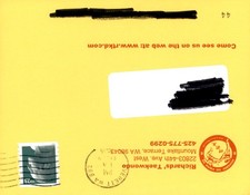 Richards Taekwondo Free One Month VIP Membership Offer, 2002 Postcard picture