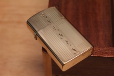 Vintage 10k Gold Filled Zippo Slim Lighter picture