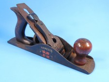 Stanley Four Square No 5-1/4 size Junior Jack wood plane decal & sweetheart iron picture