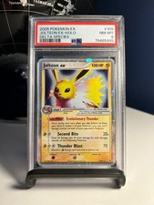 Jolteon ex 109/113 EX Delta Species Holo PSA 8 | Pokemon picture