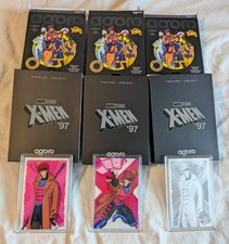 Agoro Marvel X-Men '97 Gambit COMPLETE Tier 1, Tier 2 & Tier 3 Silver Foil Set  picture