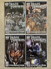 Transformers Dark of the Moon Foundation 1-4 Complete Series Set 2011 IDW Comics picture
