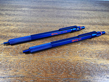 rOtring 600 Ballpoint Pen and Pencil 0.5 Set in Blue picture