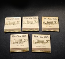 Hotel De Ville San Francisco Matchbooks Vintage picture