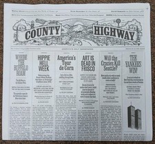 County Highway Newspaper 8 Issues, Includes Sept/Oct 2026 Free US Shipping  picture