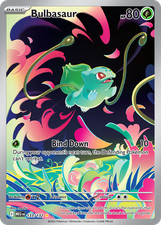 Pokemon Bulbasaur 133/132 Holo Illustration Rare Mega Evolution NM picture