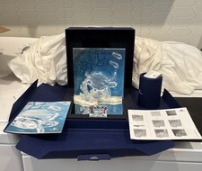 Swarovski 2006 Wonders of the Sea ETERNITYTurtle MIB & COA ,PLAQUE Artist Signed picture
