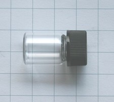 Empty spare glass vial to store gallium bromium cesium thorium or uranium  picture