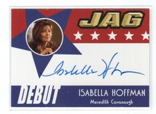 JAG Premiere Edition Auto Autograph D13 Isabella Hoffman as Meredith Cavanaugh picture