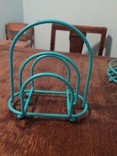 vintage-style metal tabletop holder,napkin holder picture