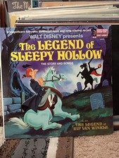 Walt Disney Presents The Legend Of Sleepy Hollow 1971 RARE Vinyl Album Record picture
