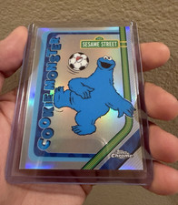 2026 Topps Chrome MLS X Sesame Street Cookie Monster #SS-2 Refractor SSP Card picture