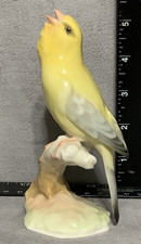 German HUTSCHENREUTHER Germany KUNSTABTEILUNG Canary Bird Figurine 2403/3f MCM picture