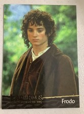 2001 Topps Lord of the Rings Fellowship Base Trading Card #4 Frodo Baggins RC picture