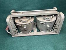 Geman WW2 Nazi Belt Drum Carrier Set 50rd Basket Magazine MG42 MG34 M53 WWII picture