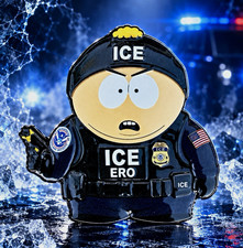 South Park Ice 2 1/4 inches challenge coin picture