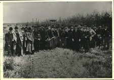 1894 Press Photo William T. Love at the Love Canal New York groundbreaking. picture