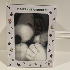 Starbucks x Peanuts Snoopy Plush 2026 - New In Box - Ready to Ship  picture