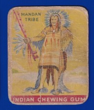 MANDAN TRIBE 1933 GOUDEY R73 INDIAN GUM series of 48 #23 picture