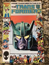 The Transformers #22 High Grade 1986 Marvel picture