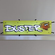 Duster Neon Sign Plymouth Parts Service NIB 1970 1971 340 Car Garage light NOS picture