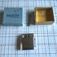 Vintage Pre-WWII Baby-Mylflam  Lighter Set Germany D.R.P.  with Ori Box & Manual picture