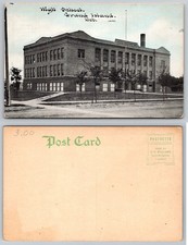 Standard Grand Island Nebraska High School Postcard picture
