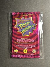 🔥 1993 Upper Deck Adventures In Toon World Story 6 Unopened Pack  W KABOOM Card picture