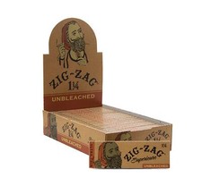 Zig Zag Unbleached Rolling Papers 1200 Count Premium Rolling Experience picture