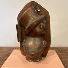 Antique Copper Hinged Duck Chocolate Mold / Mould, 23012 picture