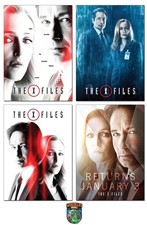 THE X-FILES Season 11 - 4 Card Promo Set - Fox Mulder Dana Scully picture