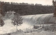 Missouri Mo Real Photo RPPC Postcard 1948 OZARK BEACH Carthage OZARK DAM picture