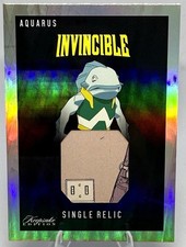2025 Invincible Keepsake Edition Aquarus #474 Single Relic Insert Card picture