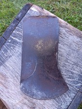 Vintage Hartwell Grey Gorge Axe Head 3 Lb 2 Oz Beveled Cheeks picture