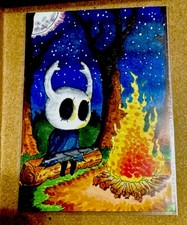 Hollow Knight  Personal Sketch Card. One of One piece of art. picture