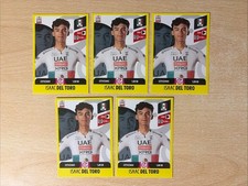 Panini Tour De France 2026 Isaac Del Toro Rookie Sticker No.245 Lot x5 picture