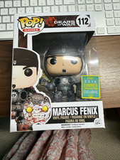 Funko Pop Marcus Fenix w Head (GOLD LANCER) #112 SDCC 2016 SCC Exclusive picture