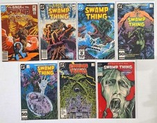 Lot 7 Swamp Thing Comic Books VOL. 2 17 18 32 38 39 52 81 picture