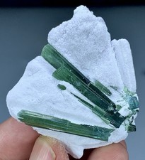 51 Gram Natural Tourmaline Crystals Specimen from Afghanistan. picture