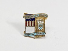 Vintage 1948 Americans for Haganah Army of Israel Pin picture