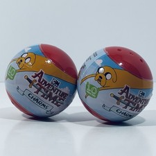 New Lot Of 2 Cartoon Network Adventure Time Collectible Charm Blind Ball Sealed picture
