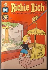 Richie Rich #45 May 1966 Harvey Comics Silver Age 12 Cent Tree House Cover picture
