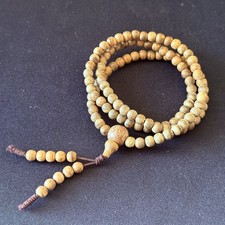 Natural Agarwood Bracelet 108 Beads, 4mm Cambodia Agarwood, Strong Scents picture