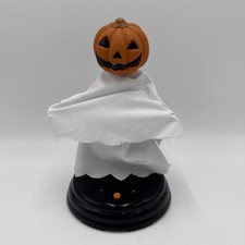 Gemmy-Rare Grave Raver Pumpkin Head Dancing Ghost - Tested & Working picture