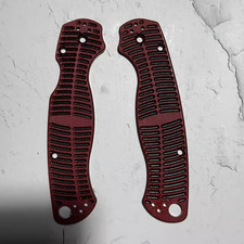 1 Pair G10 Material Handle Scales for Spyderco C81 Para 2 picture