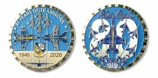 Blue Angels 2026 ~ 80 Years of Teamwork Challenge Coin picture