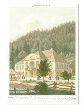 4727-Carlsbad excursion cafe friendship from Tepla 1845 picture